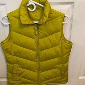 Yellow/green Puffer Vest